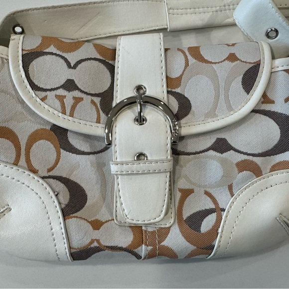 Vintage Coach Soho Signature Y2K Mini Handbag - Picture 2 of 9